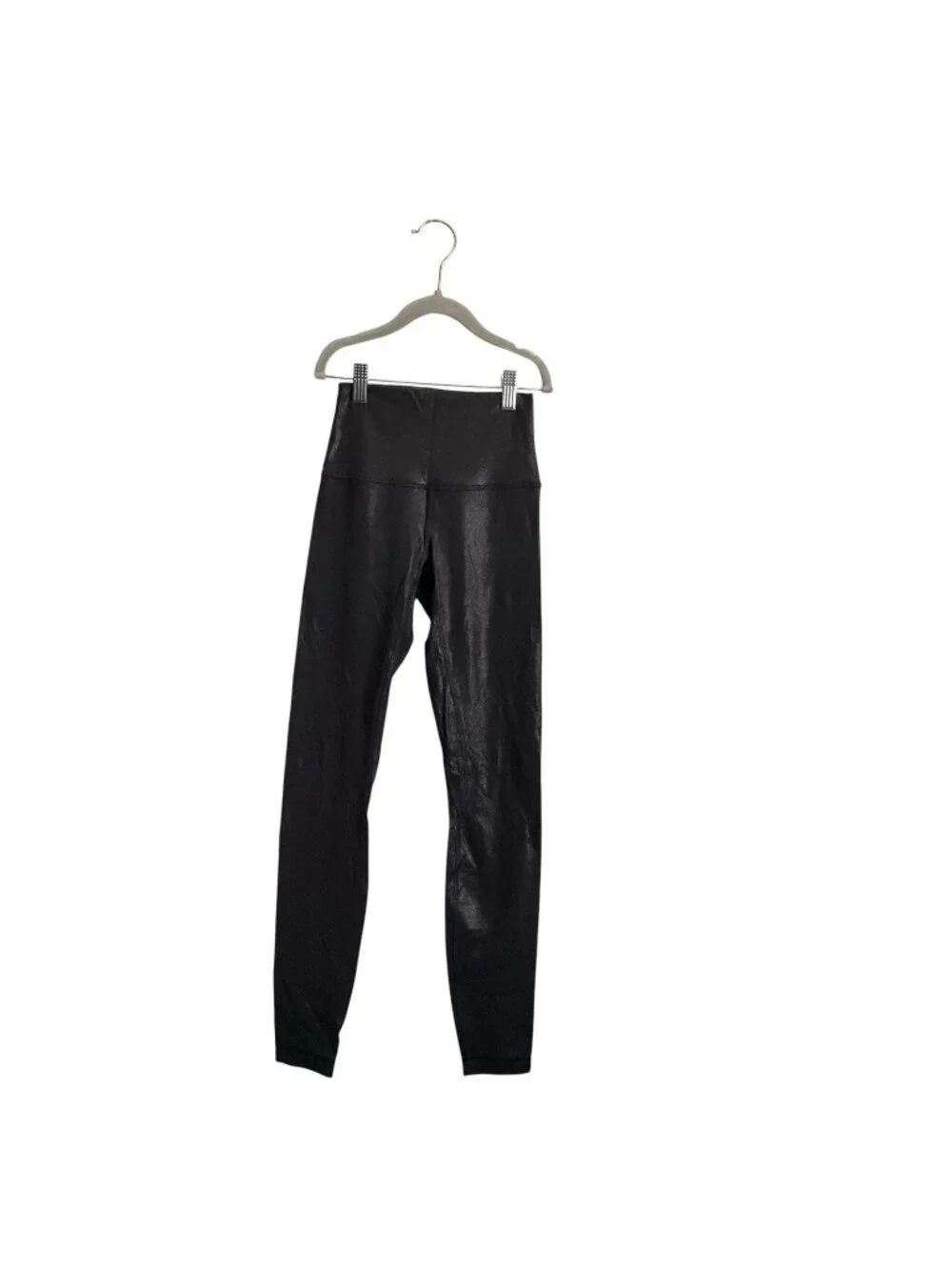 lululemon athletica Shiny Black High-Rise Leggings Size 2 Women